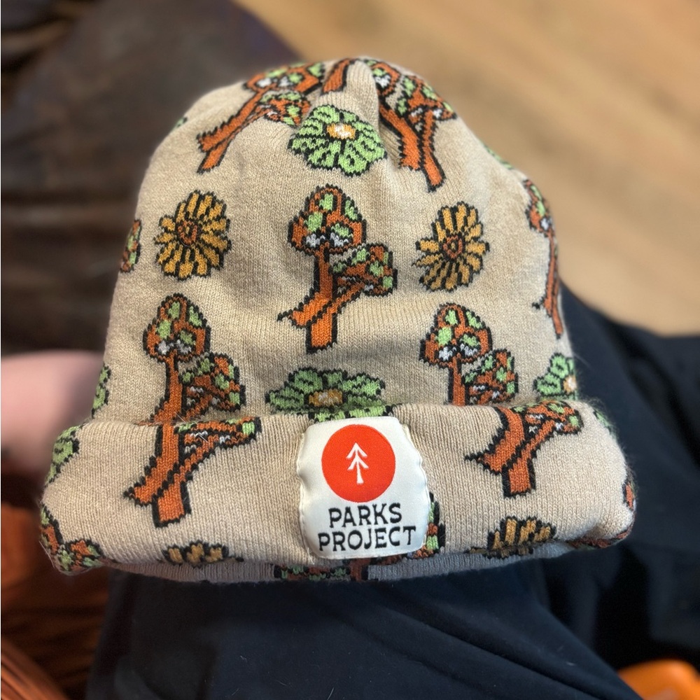 Parks Project Brand Good Vibes Shrooms Beanie